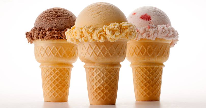 ice cream cones