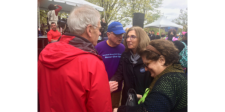 Cindy at the NAMI walk