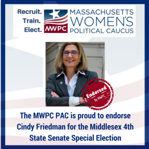 Mass. Women's Political Caucus Endorsement Badge